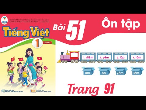 Tiếng việt lớp 1 Cánh Diều bài 51