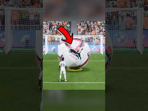 Dev Top Kaleye Girer Mi? #fc25 #futbol