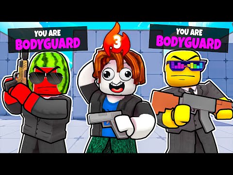 Becoming BODYGUARDS In Roblox Rivals