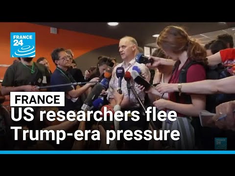 YouTube video thumbnail: France Offers Academic Refuge From Trump-era Pressure