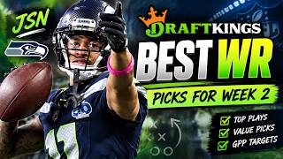 Week 2 NFL DFS WR Salaries and Picks - Top DraftKings Wide Receiver Plays and Fades