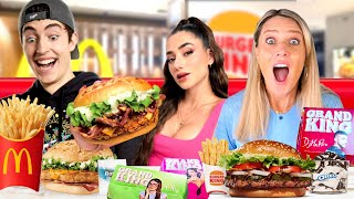 Compramos TODOS los MENUS de INFLUENCERS de MCDONALDS vs BURGUER KING