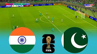 INDIA vs PAKISTAN FIFA World Cup 2026 (USA) - Full Match All Goals - Realistic PES eFootball