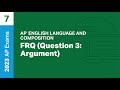 Thesis Statements and Argument Essays
