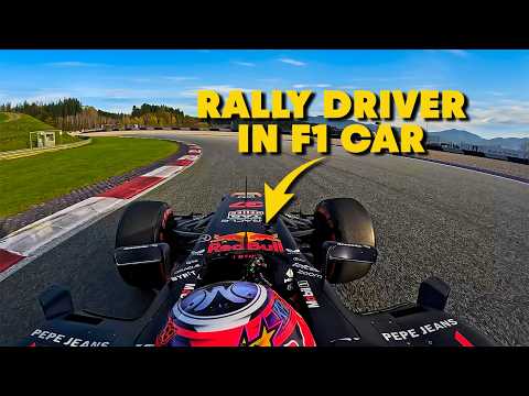 F1 Car vs Rally Driver | How fast can you go in ONLY 10 laps?