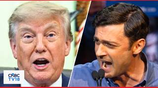 Jon Ossoff Takes Down of President Trump BRUTALLY: 'He Promised Peace And Gave US WAR' | N18G