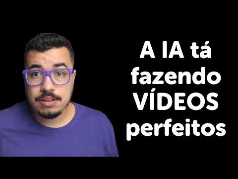 A IA já tá gerando vídeos de CINEMA? Perfeitos?!