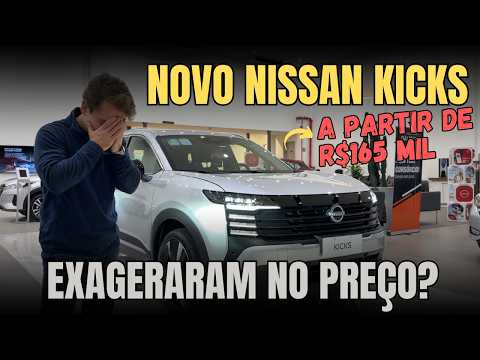 NOVO KICKS TODAS AS VERSÕES + Comparações com o Antigo. É Facelift ou Mudou 100%?