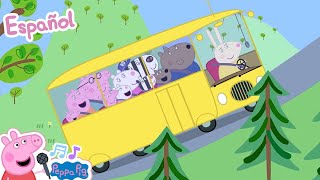 🎶 Las ruedas del autobús 🐽💕 Peppa Pig Rimas Infantiles Y Canciones Para Niños #peppapigespañol