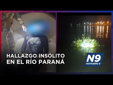 HALLAZGO INS脫LITO EN EL R脥O PARAN脕 - NOTICIERO 9