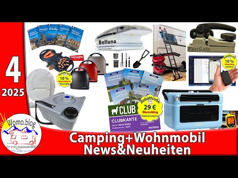 Camping und Wohnmobil News&Neuheiten 04/2025