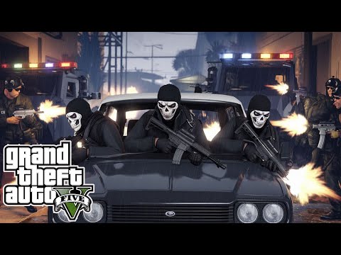 Perampokan Yang Dijaga Ratusan Bodyguard Bersenjata || GTA 5 Online