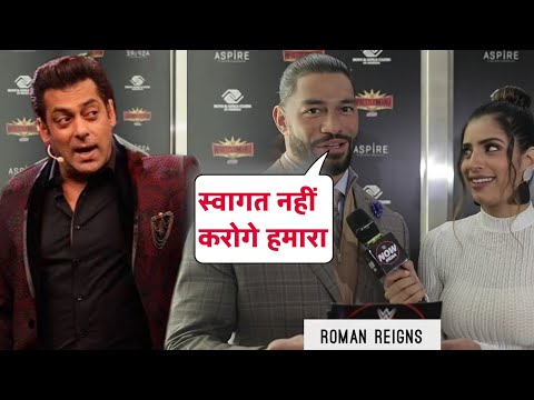 Roman Reigns ने बोला Bollywood का Famous Dialogue | WWE Superstars Bollywood Dialogues In Hindi