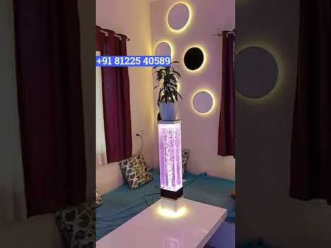 Water Bubble Flower Stand Decoration New Concept +91 81225 40589