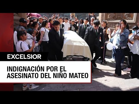 Emotiva despedida a Mateo, el niño desaparecido y asesinado en Guanajuato