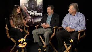 Voice Actors Peter Cullen and Frank Welker on "Transformers: The Last Knight"