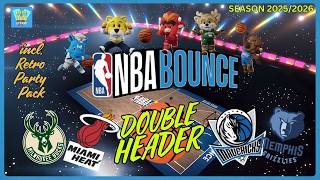 NBA BOUNCE - Milwaukee Bucks vs. Miami Heat / Dallas Mavericks vs. Memphis Grizzlies