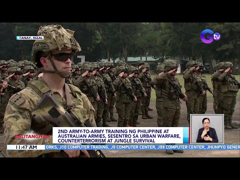 2nd army-to-army training ng Philippine at Australian armies, sesentro ...