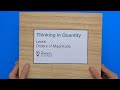 Understanding Orders of Magnitude