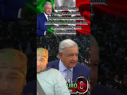 Aunqueles duela, aunque sea arrastren, pero los mexicanos somos de corazón, amamos a nuestros viejos