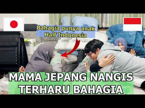 ISTRI JEPANG MENANGIS TERHARU DAN BAHAGIA