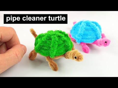 How to make Pipe Cleaner Turtle