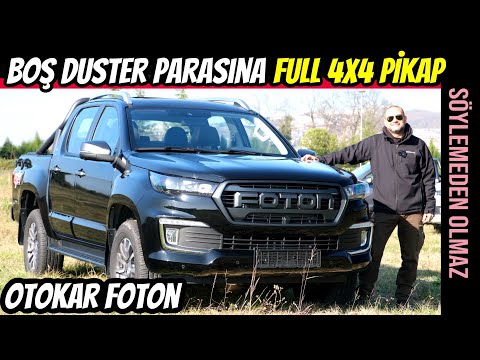 OTOKAR Foton Tunland G7 4X4 | Askeri Arazi Pistinde Sürdük, Tüm Detayları İle Anlattık.