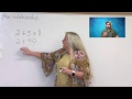 Order of Operations and Parentheses