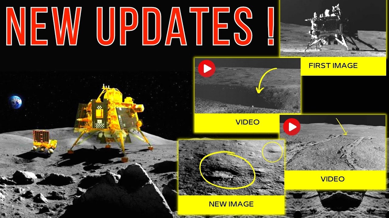 What Chandrayaan-3 Saw on the Moon So Far!