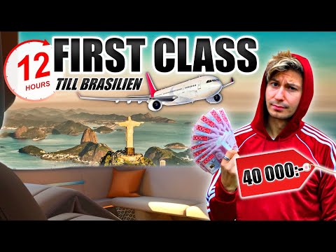 HUR ÄR DET ATT RESA FIRST CLASS?! *40'000 KRONOR*