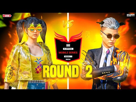 IQ MOBILE INDIA SERIES | SEASON - 1 | ROUND - 2 | 1V1 TDM | @iqbellagamingnew