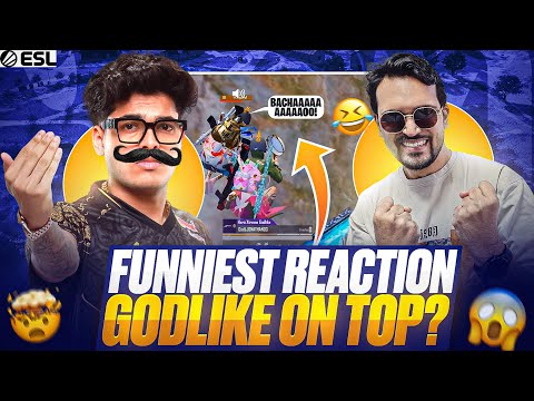 TOP FUNNY & EPIC MOMENTS IN ESL | GODLIKE ON TOP 😂🔥|| MAYUR GAMING