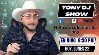 Caso Derek Rosa: La defensa pide remover al juez | Trump y nueva flota naval | Tony Dj Show en Vivo