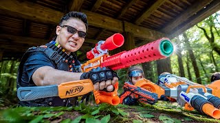 LTT Films : Silver Flash's craziest Nerf Guns chase ever!