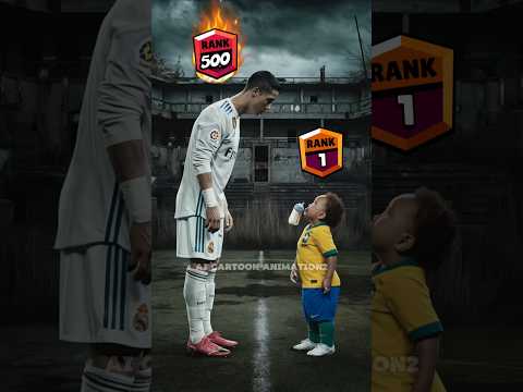 Ronaldo vs Neymar (All Versions) 👶🏻😂 | Brawl Stars