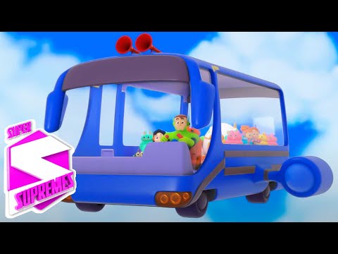 Super Supremes - Roda Di Bus Sajak Kartun + Lebih Lagu Animasi Untuk Anak-Anak