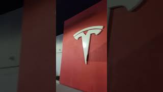 Tesla lounge in kettleman city california