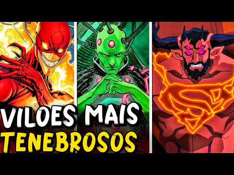 8 VILÕES MAIS SOMBRIOS DA DC COMICS