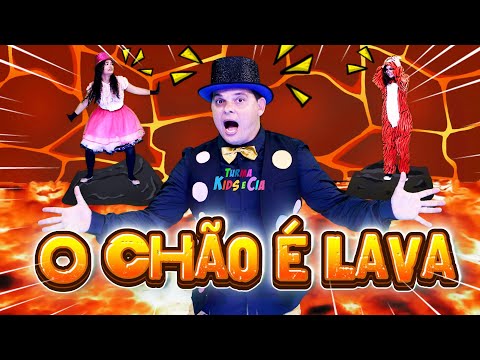 O Chão é Lava 🔥 The Floor is lava | Turma Kids e Cia