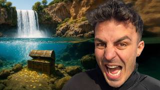 ŞELALENİN ALTINDAKİ GİZEMLİ MAĞARALARA GİRDİK!! (HAZİNE ARAMAK)