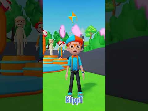 Catch The Kite! 🪁 #shorts #blippi #roblox