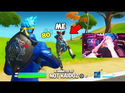 I Stream Sniped Ninja and WON on Fortnite...
