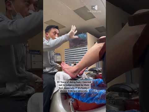 Embracing Adversity During Pedicure #nails #nailtech #pedicure