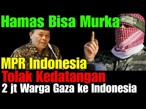 Ketua MPR Minta Presiden Prabowo Tolak Relokasi Warga Gaza Ke Indonesia