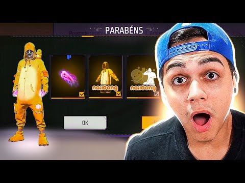 NOVA PARCERIA E PUNHO RARA VOLTOU GRÁTIS NO FREE FIRE FREITAS JA PEGOU!!!