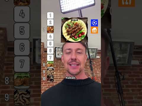 Guti blind ranks European dishes 🍽️#MatchdayMenu @justeattakeaway #ucl