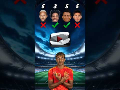 Yamal asks - Ronaldo🐐 Messi😎 IShowSpeed😂 Neymar😏