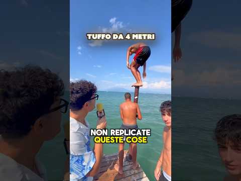 Regalo 20€ al Tuffo più alto 💦 MA TROPPO PERICOLOSO…😱