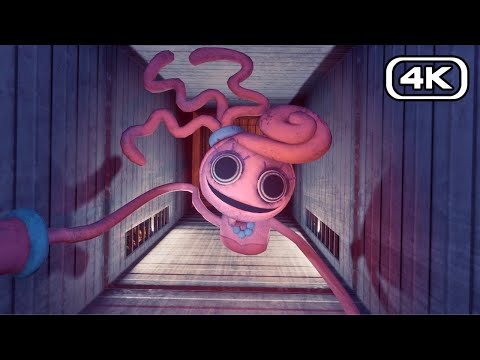 FNAF Secret Of the Mimic - Mommy Long Legs Boss Fight & Chase & Jumpscare