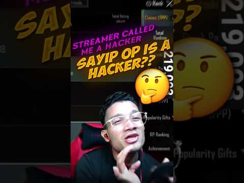 THIS 12KD STREAMER CALLED ME A HACKER #bgmi #sayipop #shorts